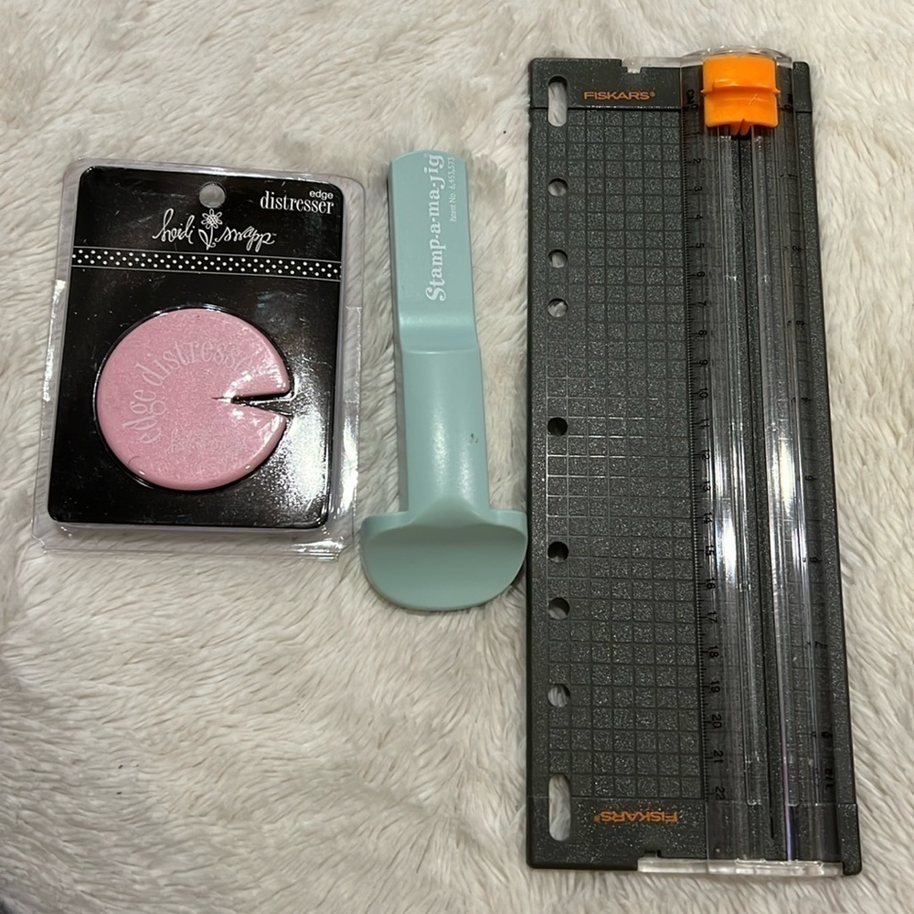 Stampin' Up! Stamp-a-ma-jig Edge Distresser Paper Trimmer